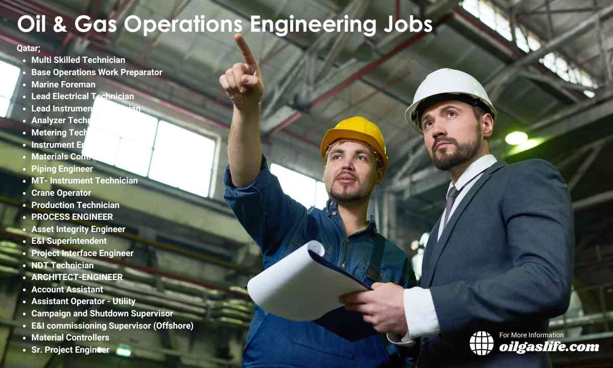 Mechanical Engineering Jobs In Oil And Gas Industry